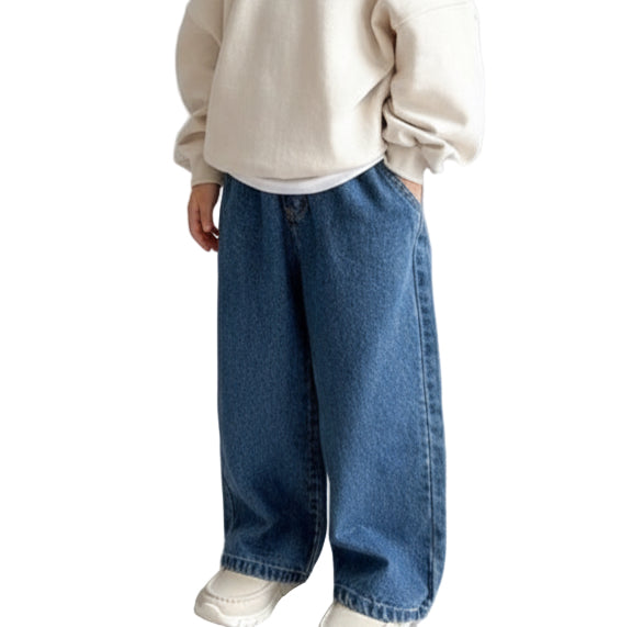 Mild Wide Denim Pants