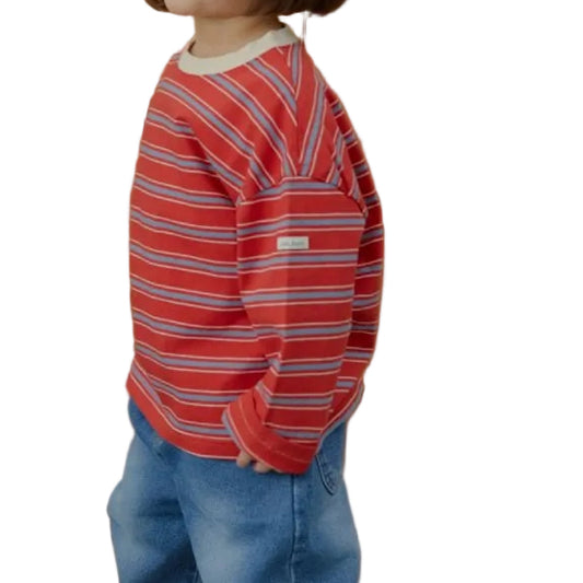 Striped blue-red Tee