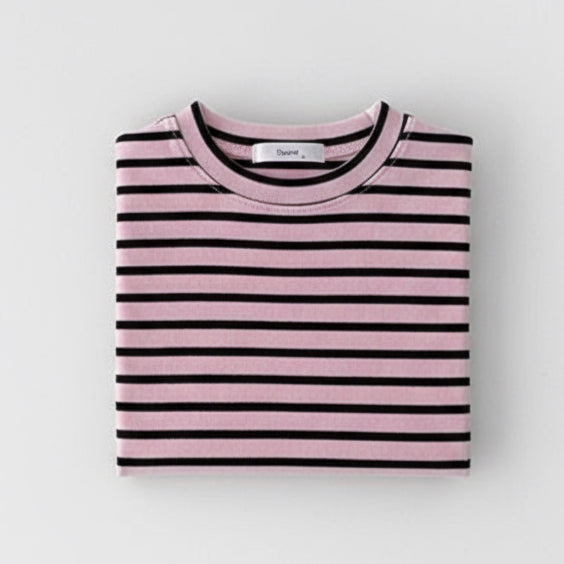 Pink Stripe Tee