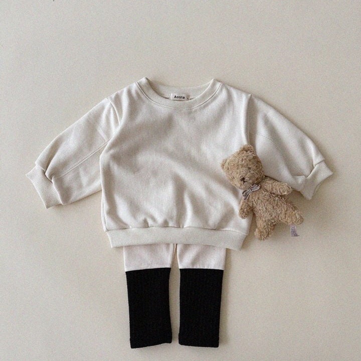 Bebe cream Sweatshirt