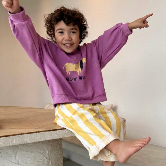 Yellow striped Pants