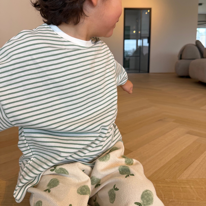Striped green Sweatshirt