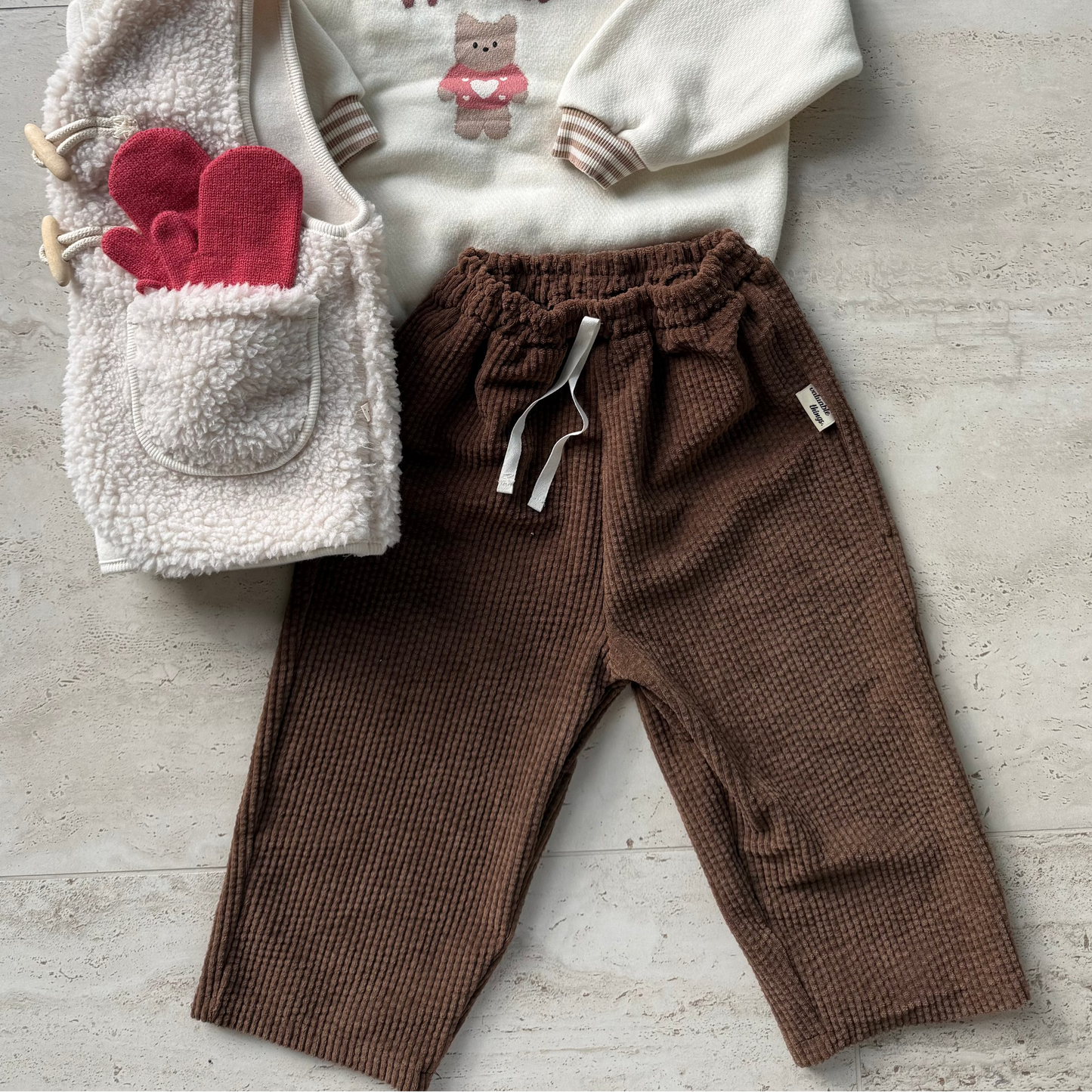 Brown corduroy Chino pants