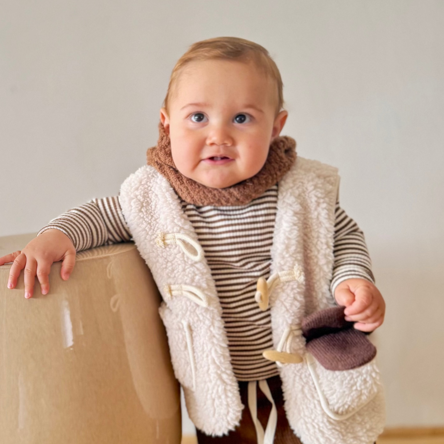 Striped neck tee - bebe