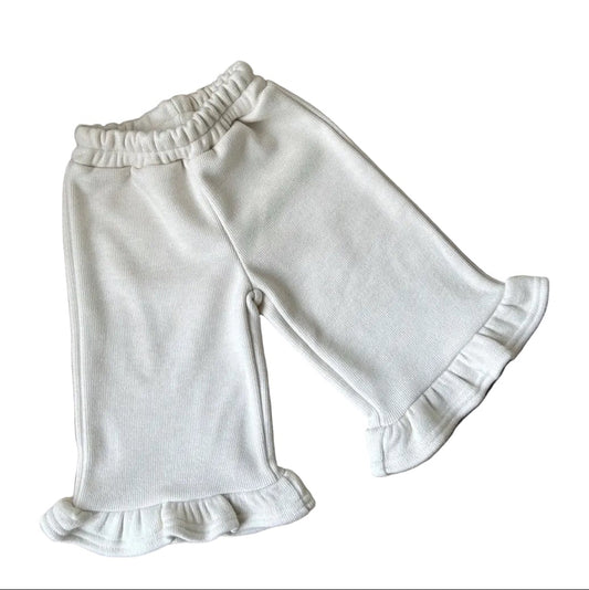 Fleece frill pants